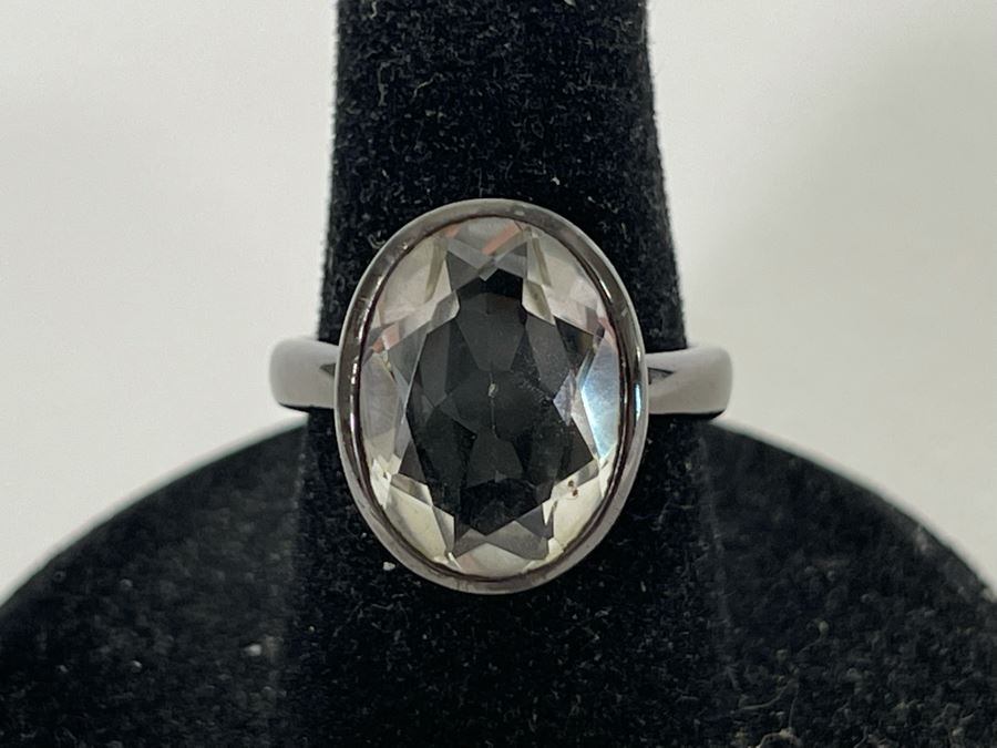 Pair Of Vintage Sterling Silver Rings Size 5.25 & 6.5 Weighs 9.4g [Photo 11]