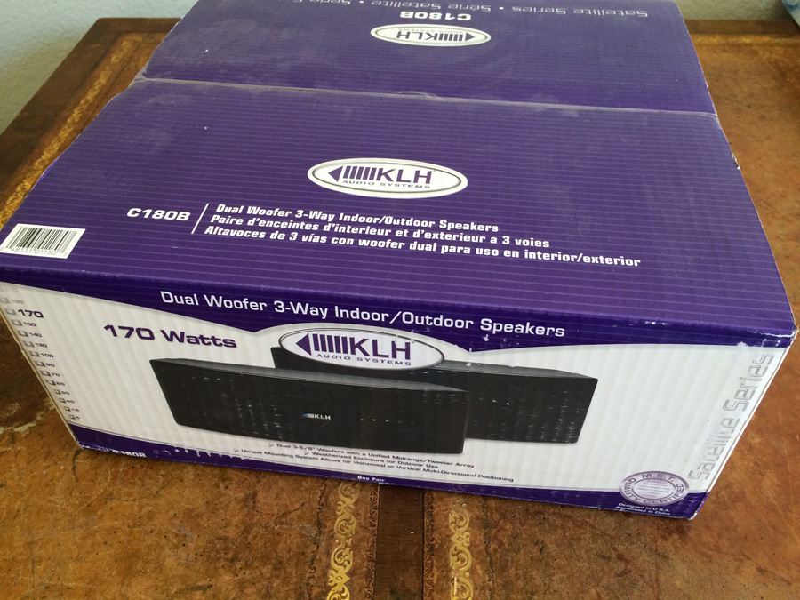 KLH Outdoor Speakers [Photo 3]