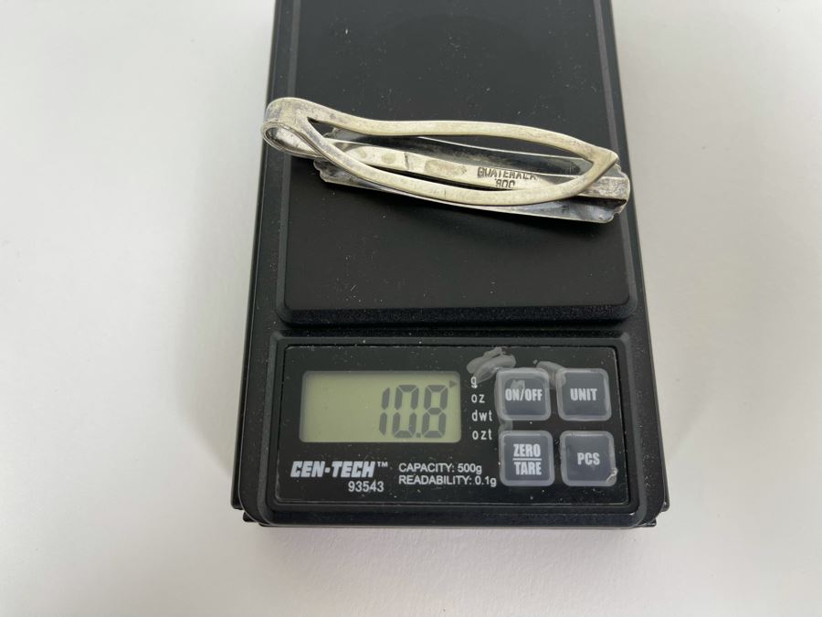 800 Silver Hair Clip Guatemala 10.8g [Photo 7]