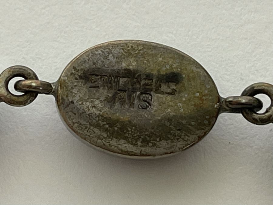 Sterling Silver Black Onyx Earrings 14.7g [Photo 8]