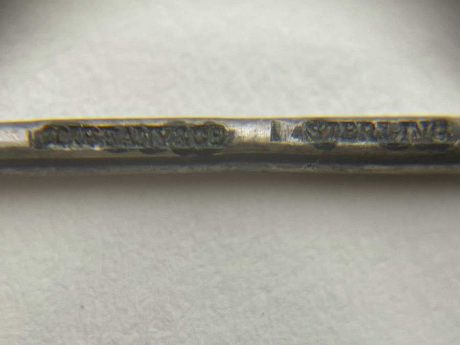 Signed Tiffany & Co Sterling Silver Pendant Necklace 28.1g [Photo 8]