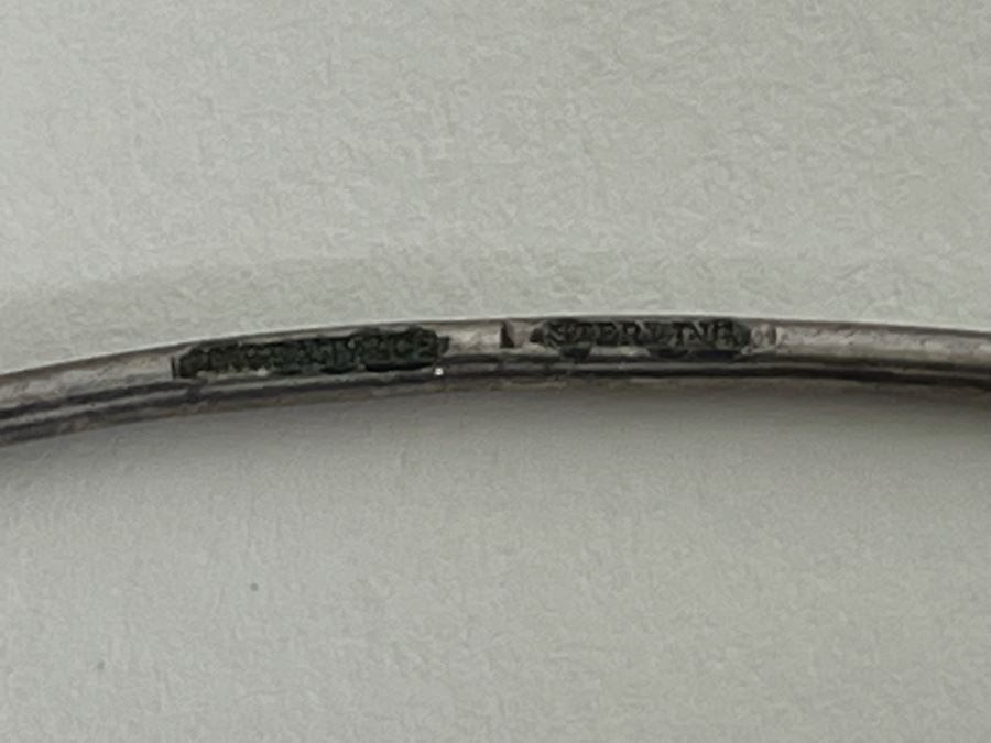 Signed Tiffany & Co Sterling Silver Pendant Necklace 28.1g [Photo 7]