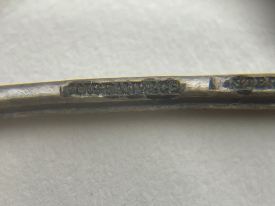 Signed Tiffany & Co Sterling Silver Pendant Necklace 28.1g [Photo 2]