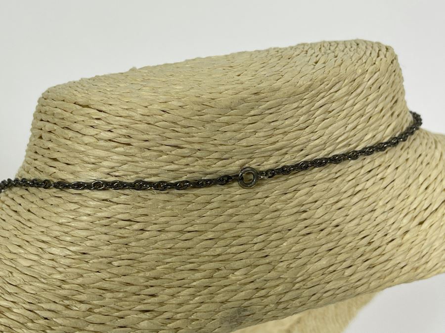 Sterling Silver Pendant 26” Necklace 23.2g [Photo 6]