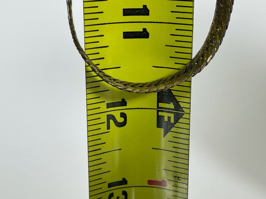 Sterling Silver Italian 24' Necklace 20.6g [Photo 6]