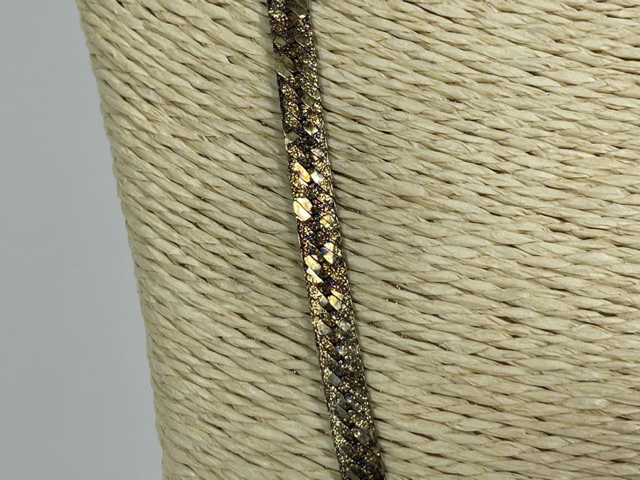 Sterling Silver Italian 24' Necklace 20.6g [Photo 3]