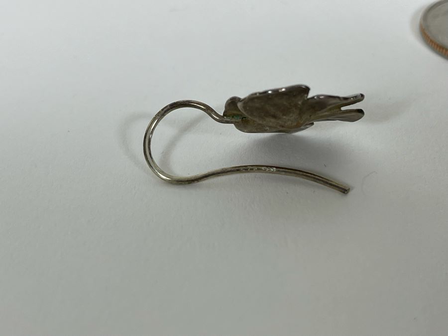 Sterling Silver Earrings 4.2g [Photo 5]