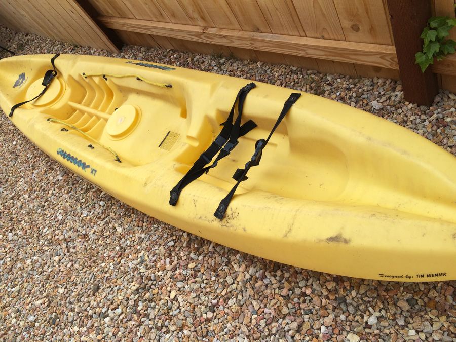 Yellow Ocean Kayak Scrambler XT Designed by Tim Niemier