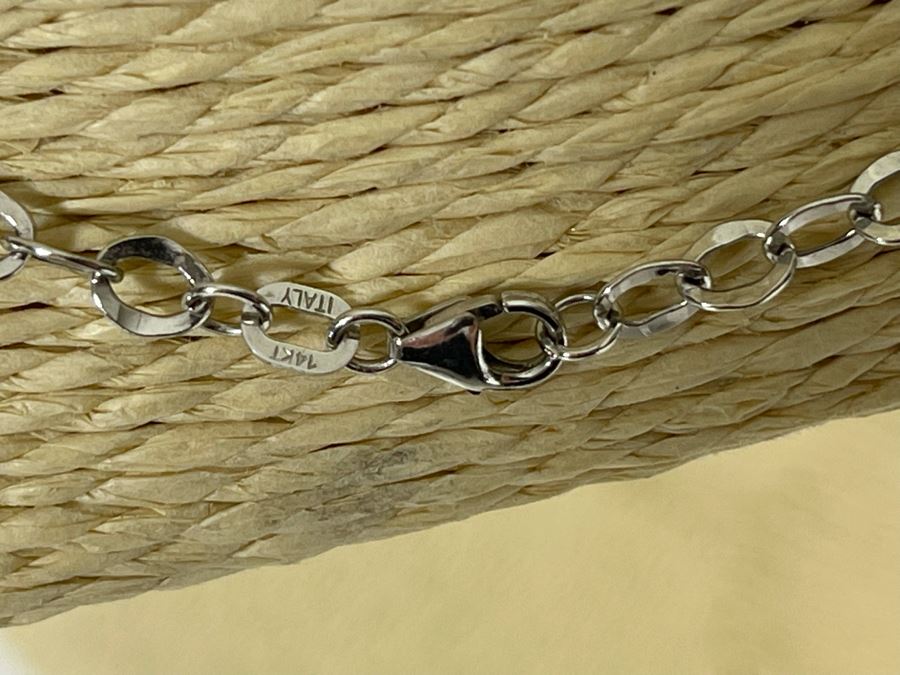 14K Gold Italian 20' Chain Necklace 2.6g [Photo 6]