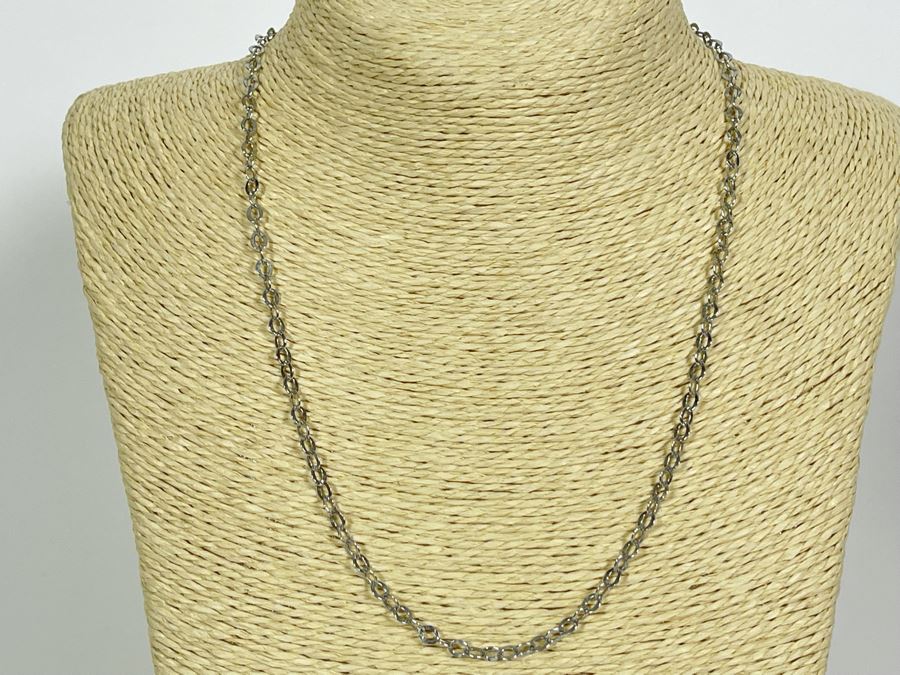 14K Gold Italian 20' Chain Necklace 2.6g [Photo 2]
