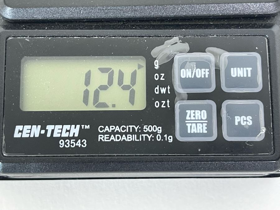 Three Sterling Silver Rings With Stones Sizes 7.5, 8.25, 9 12.4g [Photo 11]