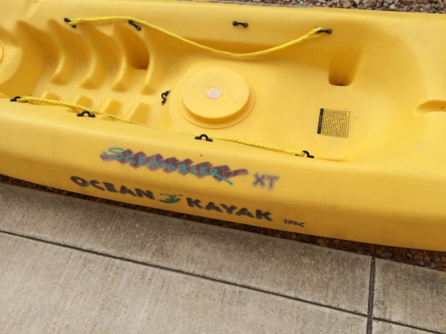 Yellow Ocean Kayak Scrambler XT Designed by Tim Niemier