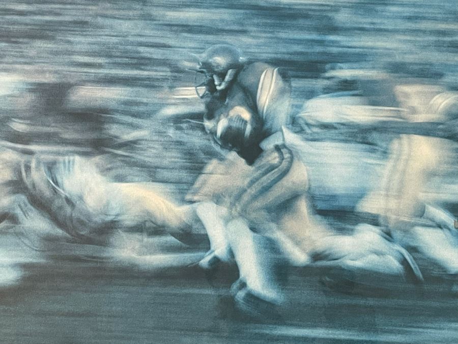 Hand Signed USC Running Back Charles White (Heisman Trophy Winner) Photographic Print Titled “Student Body Right” Also Signed By Photographer Eric Figge 18.5 X 13 [Photo 4]