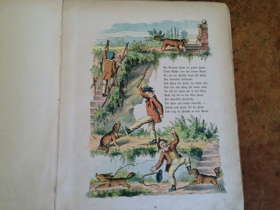 Antique German Book - Der Struwwelpeter by Heinrich Hoffmann [Photo 9]