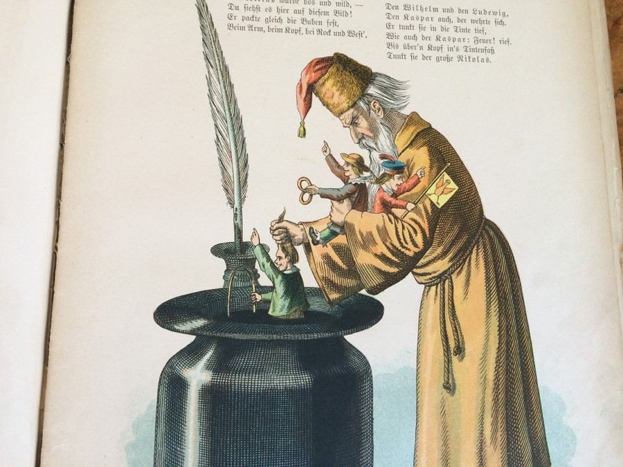 Antique German Book - Der Struwwelpeter by Heinrich Hoffmann [Photo 10]