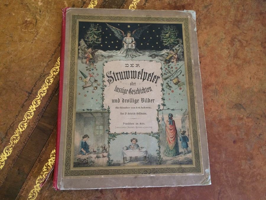 Antique German Book - Der Struwwelpeter by Heinrich Hoffmann [Photo 1]