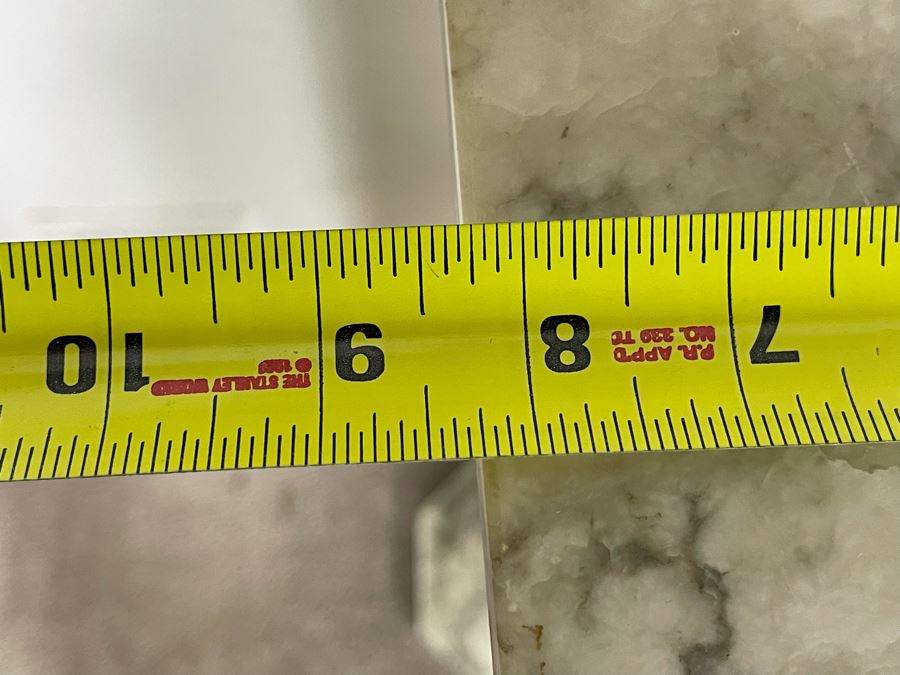 Vintage Marble Pedestal Stand 8.5W X 38H [Photo 9]