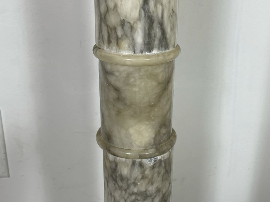 Vintage Marble Pedestal Stand 8.5W X 38H [Photo 6]