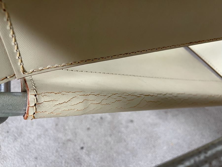 Mid-Century Matteo Grassi Marcel Breuer Wassily Lounge Chair (Leather Needs Treatment) 30W X 27D X 28.5H [Photo 11]