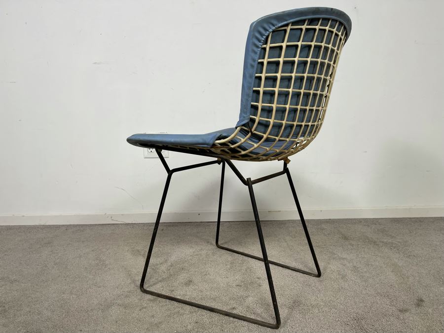 Mid-Century Modern Knoll Harry Bertoia Side Chair With Covers [Photo 2]