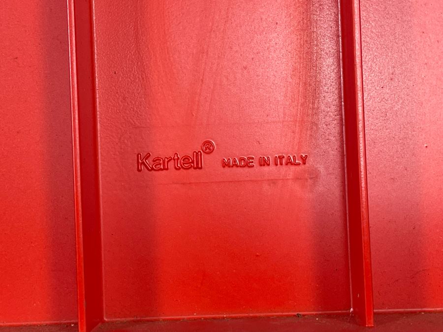 Vintage Anna Castelli Ferrieri For Kartell Dining Table Model 4310 (Plastic) Made In Italy 31.5W X 29H [Photo 8]