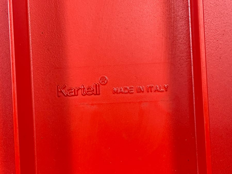 Vintage Anna Castelli Ferrieri For Kartell Dining Table Model 4310 (Plastic) Made In Italy 31.5W X 29H [Photo 9]