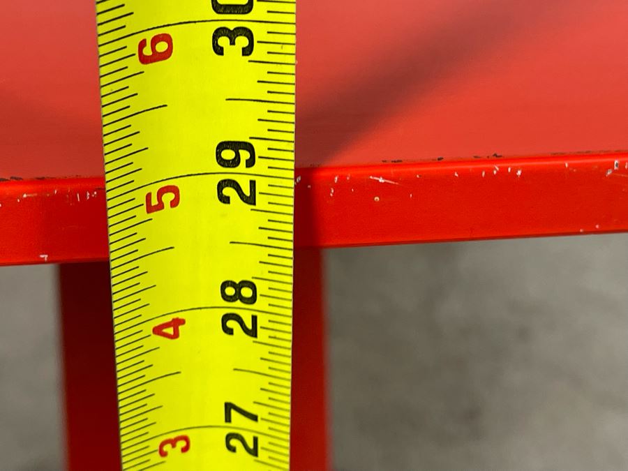 Vintage Anna Castelli Ferrieri For Kartell Dining Table Model 4310 (Plastic) Made In Italy 31.5W X 29H [Photo 11]