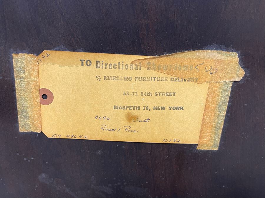 Milo Baughman For Directional Small Table Chest Of Drawers Cabinet 20W X 12D X 12H [Photo 8]