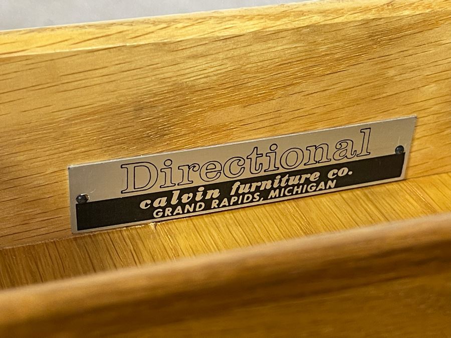 Milo Baughman For Directional Small Table Chest Of Drawers Cabinet 20W X 12D X 12H [Photo 3]