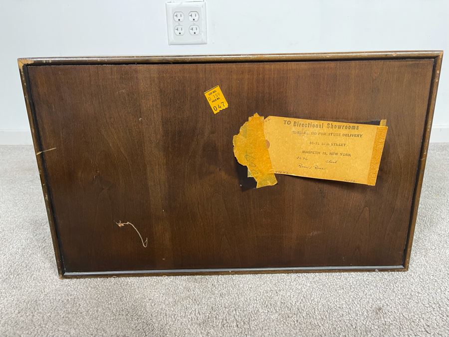 Milo Baughman For Directional Small Table Chest Of Drawers Cabinet 20W X 12D X 12H [Photo 8]