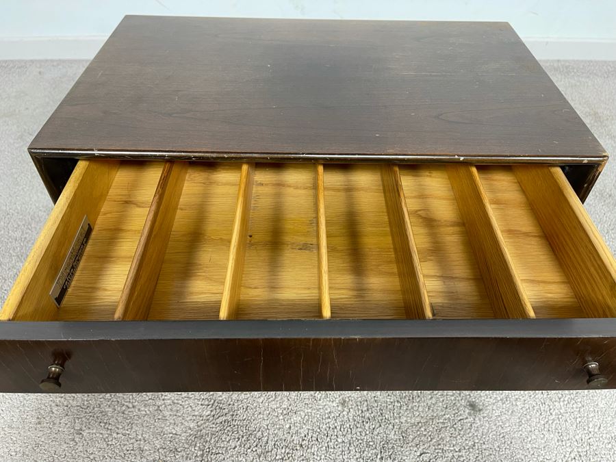 Milo Baughman For Directional Small Table Chest Of Drawers Cabinet 20W X 12D X 12H [Photo 10]