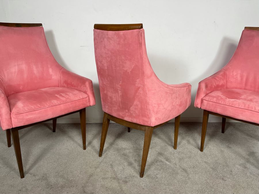 Set Of Three Mid-Century Modern Armchairs [Photo 8]