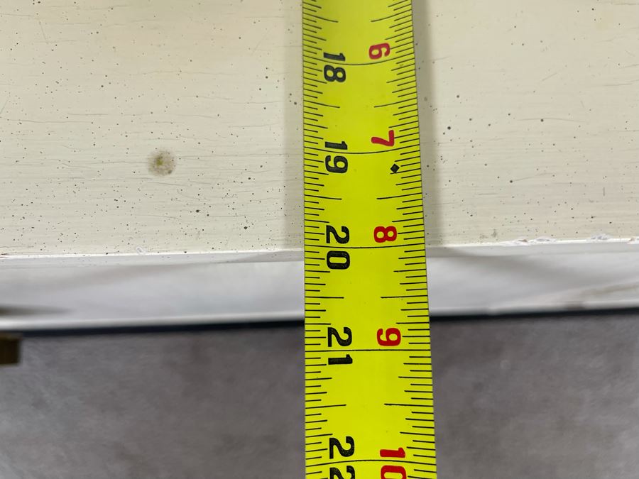 Mid-Century Modern James Mont Style Wooden Credenza With Mosaic Pulls 60W X 20D X 20H [Photo 12]