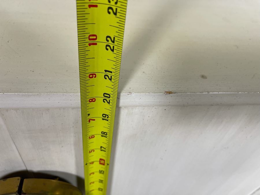 Mid-Century Modern James Mont Style Wooden Credenza With Mosaic Pulls 60W X 20D X 20H [Photo 13]