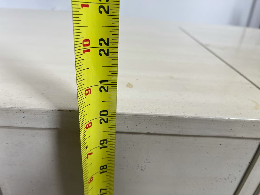 Mid-Century Modern James Mont Style Wooden Credenza With Mosaic Pulls 60W X 20D X 20H [Photo 14]