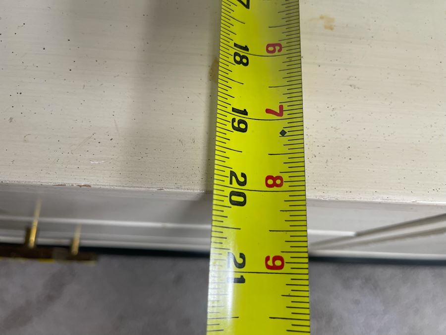 Mid-Century Modern James Mont Style Wooden Credenza With Mosaic Pulls 60W X 20D X 20H [Photo 13]