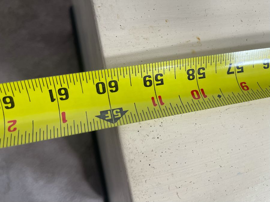 Mid-Century Modern James Mont Style Wooden Credenza With Mosaic Pulls 60W X 20D X 20H [Photo 12]