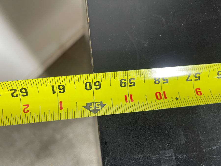 Mid-Century Modern Wooden Credenza (Designer Unknown) 60W X 16D X 27.5H [Photo 14]