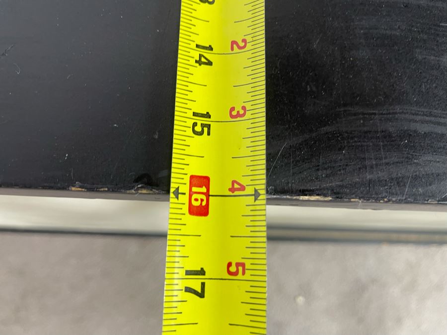 Mid-Century Modern Wooden Credenza (Designer Unknown) 60W X 16D X 27.5H [Photo 15]