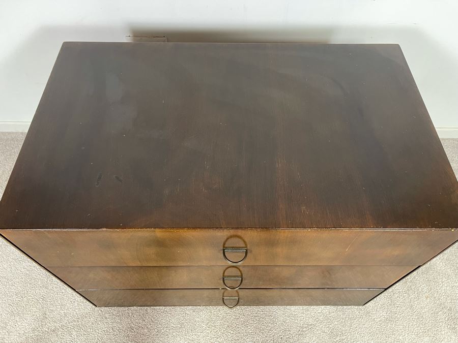 Milo Baughman For Directional Small Chest Of Drawers 30W X 18D X 23.5H [Photo 8]