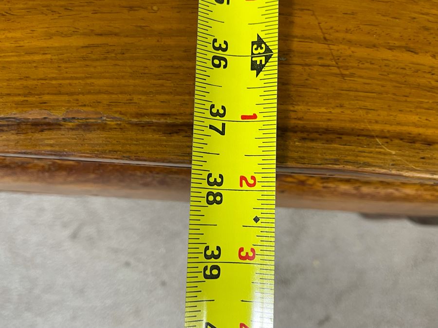 Old Chinese Hand Carved Wooden Coffee Table 38W X 38D X 18H [Photo 19]