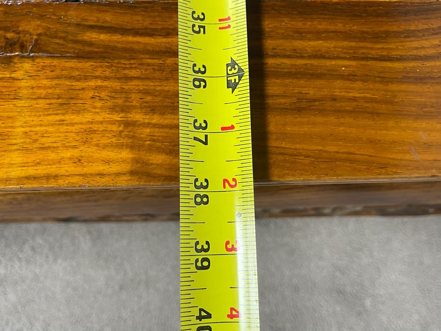 Old Chinese Hand Carved Wooden Coffee Table 38W X 38D X 18H [Photo 18]