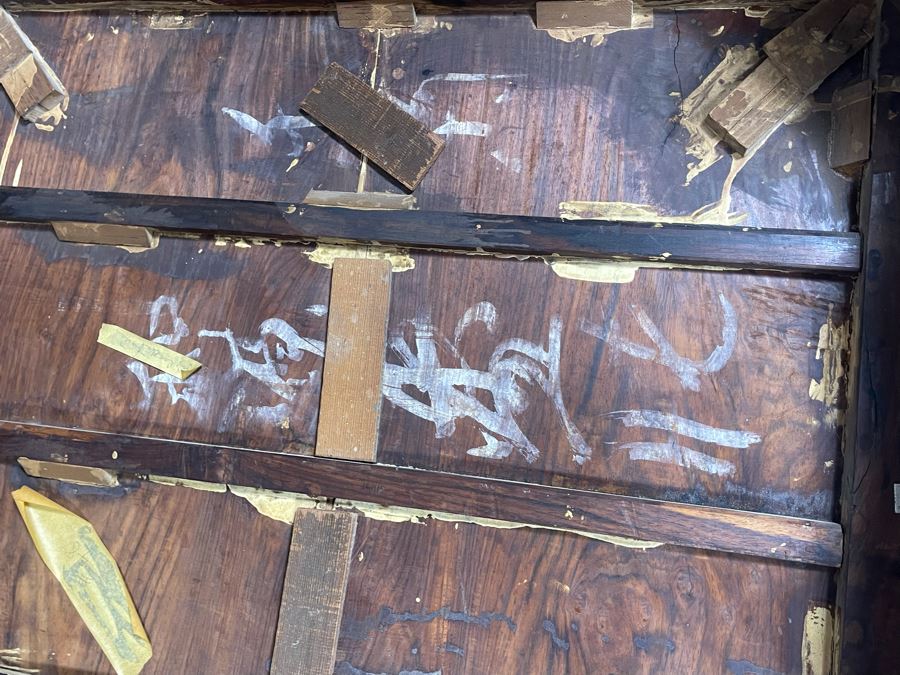 Old Chinese Hand Carved Wooden Coffee Table 38W X 38D X 18H [Photo 17]