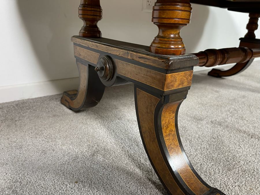 Reproduction Biedermeier Style Writing Table Coffee Table 48W X 25D X 19H [Photo 8]