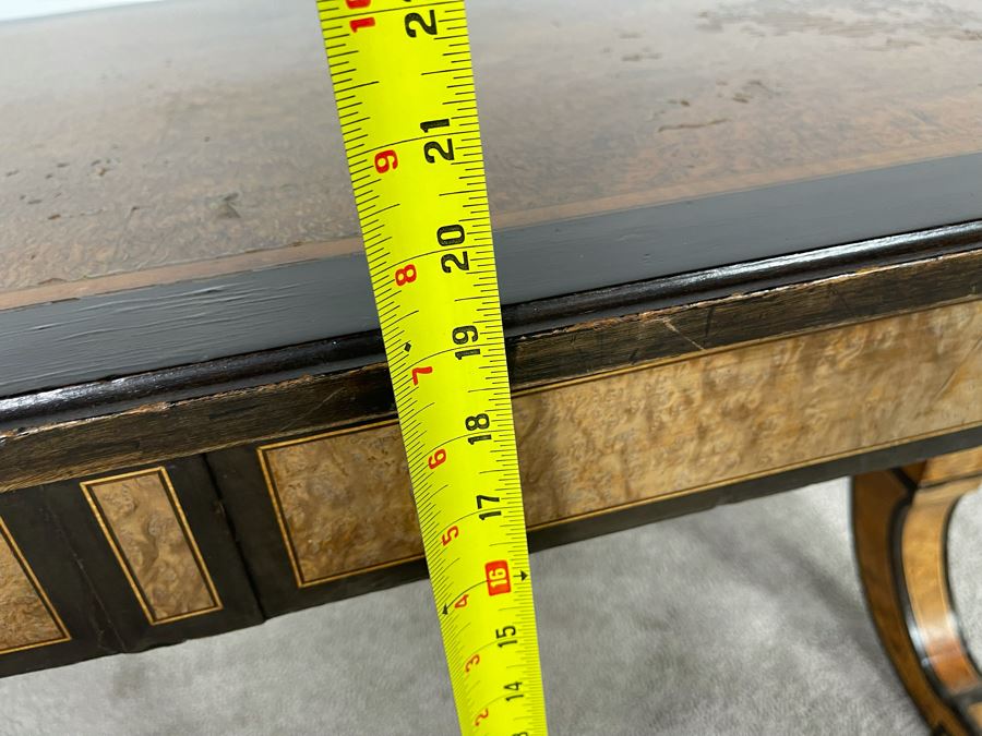 Reproduction Biedermeier Style Writing Table Coffee Table 48W X 25D X 19H [Photo 24]