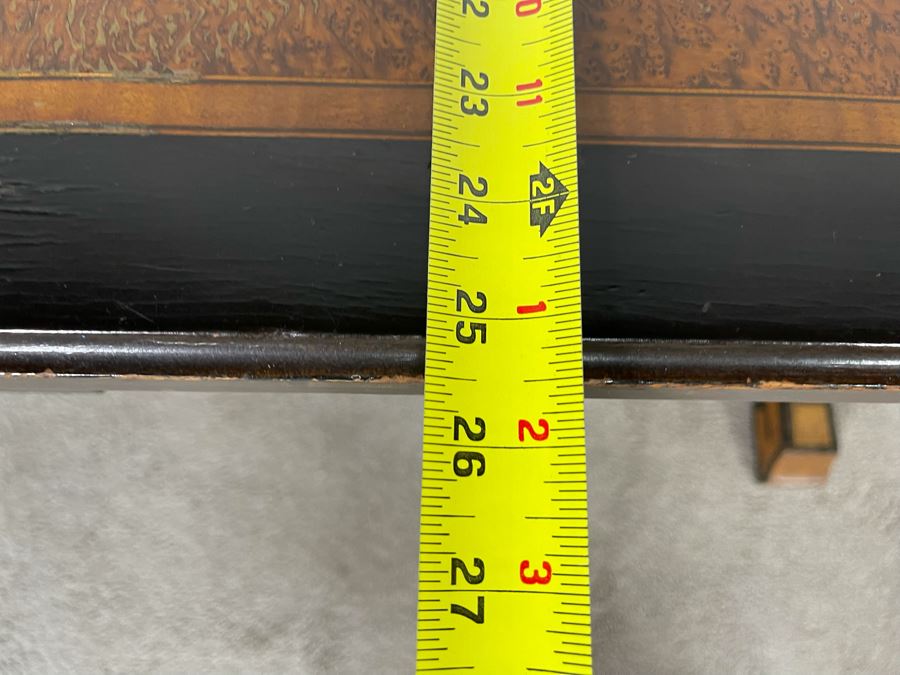 Reproduction Biedermeier Style Writing Table Coffee Table 48W X 25D X 19H [Photo 23]