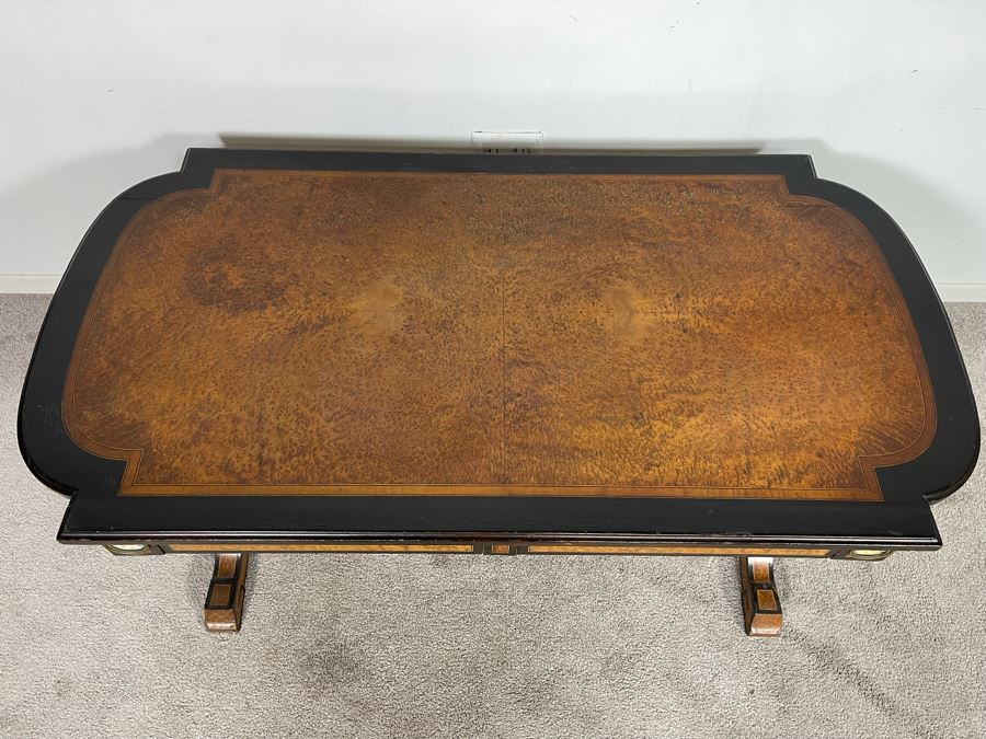 Reproduction Biedermeier Style Writing Table Coffee Table 48W X 25D X 19H [Photo 4]
