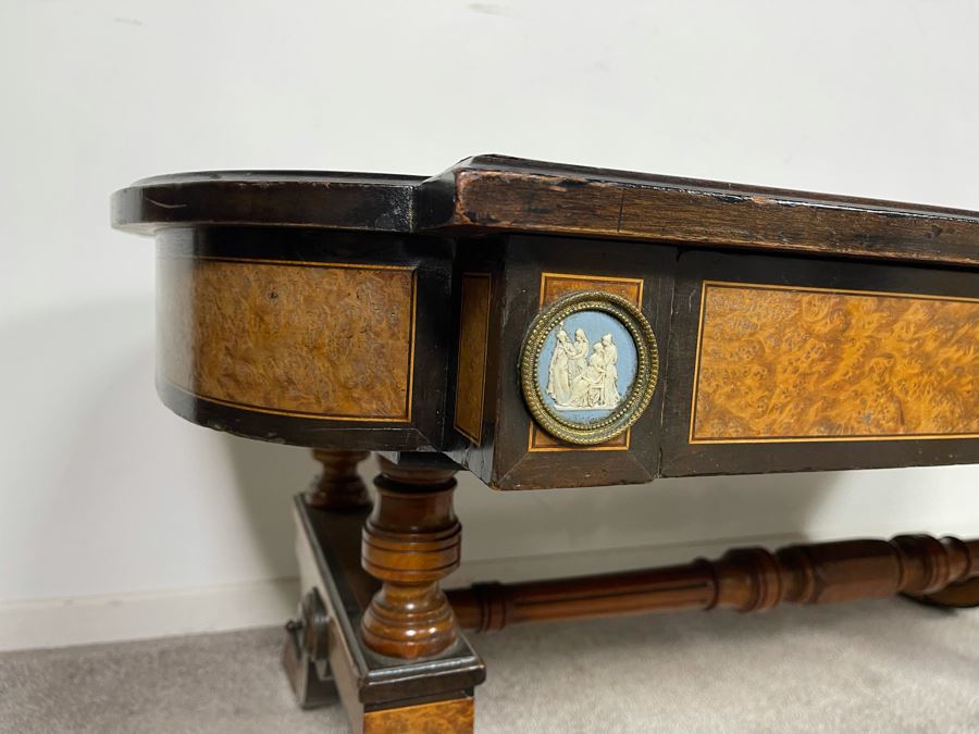 Reproduction Biedermeier Style Writing Table Coffee Table 48W X 25D X 19H [Photo 9]