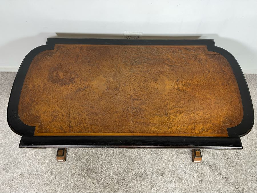 Reproduction Biedermeier Style Writing Table Coffee Table 48W X 25D X 19H [Photo 5]