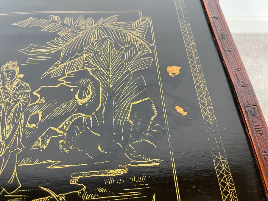 Vintage Chinese Trunk Chest 25W X 16D X 11.5H [Photo 11]